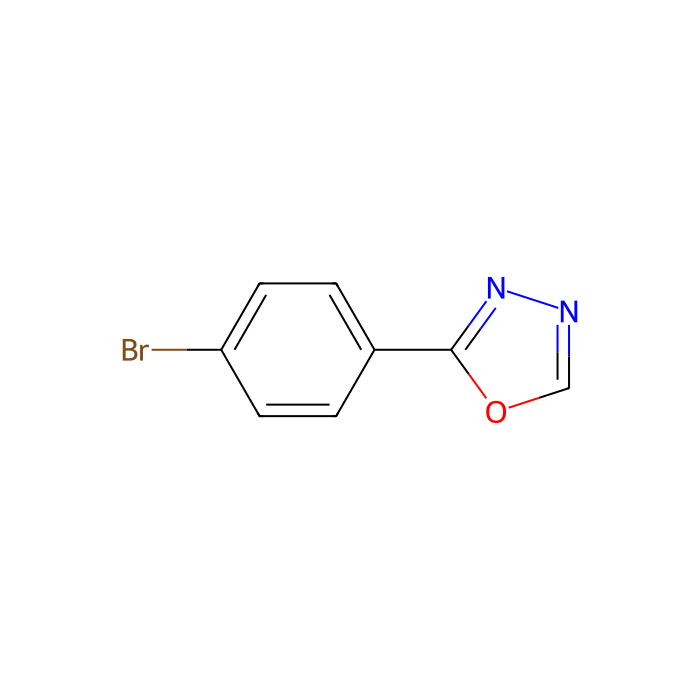 2-(4-Bromophenyl)-1,3,4-oxadiazole - ≥96% CAS No(41420-90-0) by Aladdin Scientific