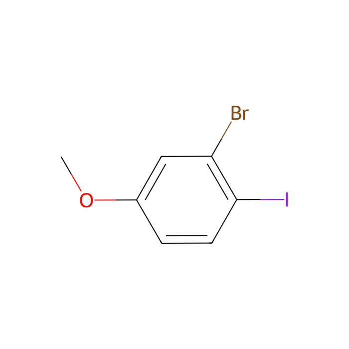 2-Bromo-1-iodo-4-methoxybenzene - ≥98% CAS No(466639-53-2) by Aladdin Scientific