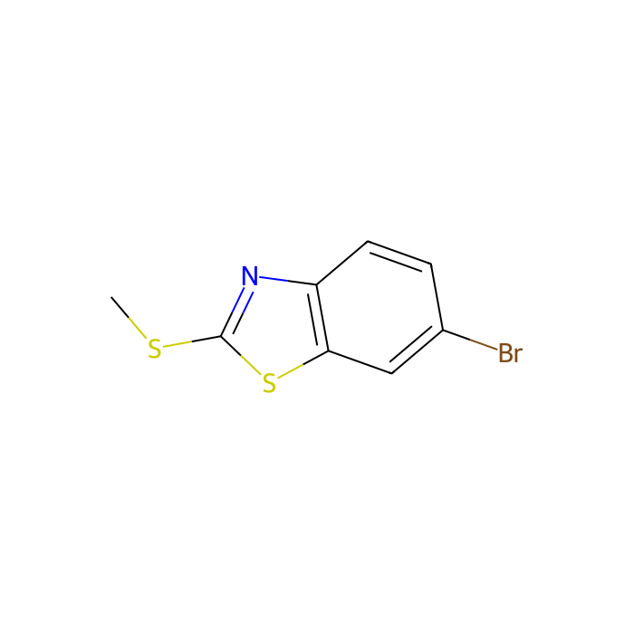 6-Bromo-2-(methylthio)benzothiazole - ≥98% CAS No(474966-97-7) by Aladdin Scientific