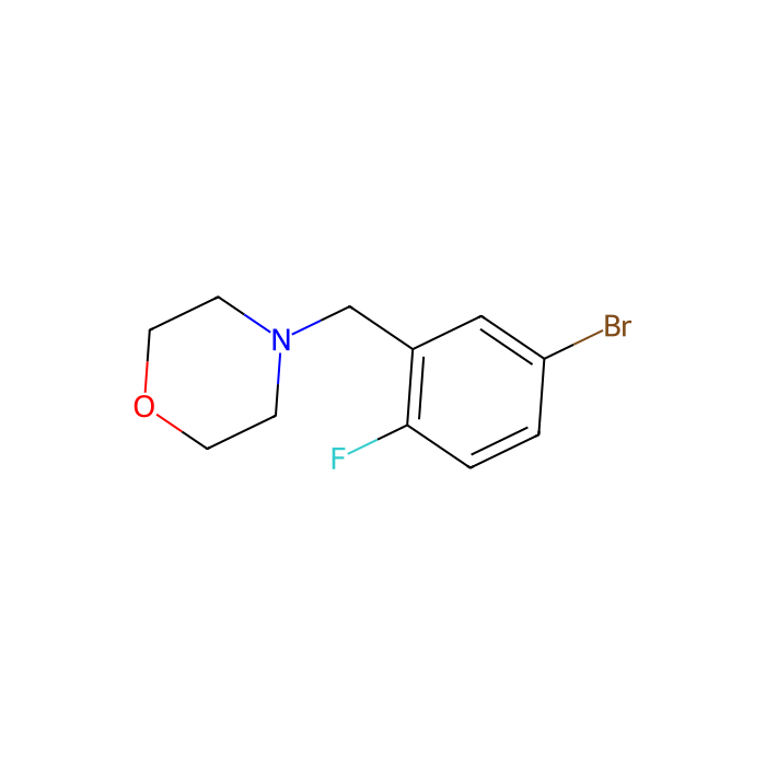 4-Bromo-1-fluorophenyl-2-(morphlinomethyl)benzene - ≥97% CAS No(488799-67-3) by Aladdin Scientific
