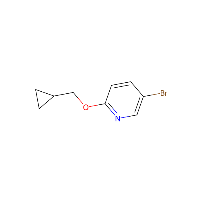 5-Bromo-2-(cyclopropylmethoxy)pyridine - ≥98% CAS No(494772-02-0) by Aladdin Scientific