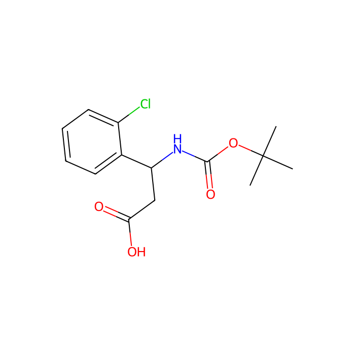 Boc-(S)-3-amino-3-(2-chlorophenyl)propionic acid - ≥95% CAS No(500770-73-0) by Aladdin Scientific