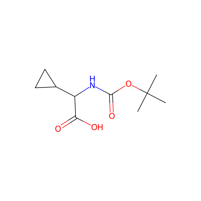 Boc-DL-cyclopropylglycine - ≥95% CAS No(54256-41-6) by Aladdin Scientific