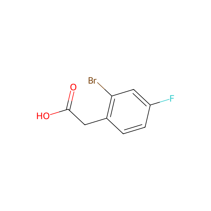 2-Bromo-4-fluorophenylacetic acid - ≥98% CAS No(61150-59-2) by Aladdin Scientific