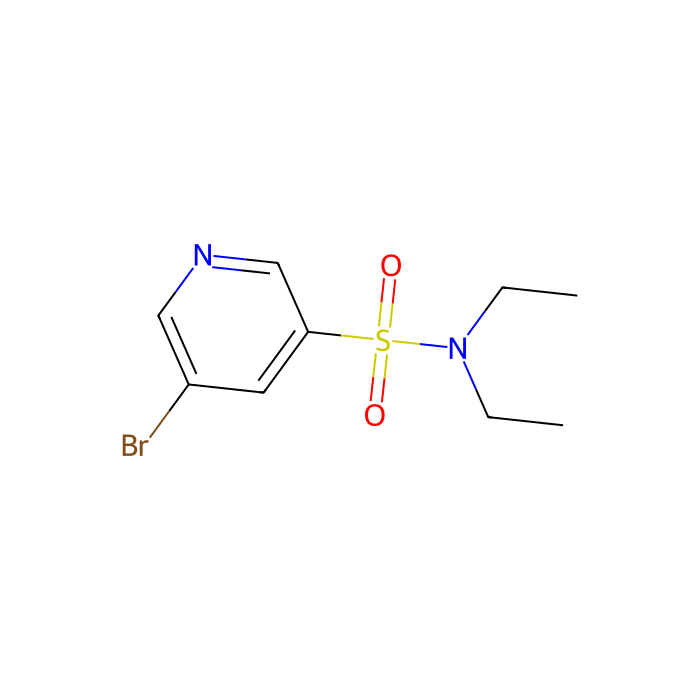 5-Bromo-N,N-diethylpyridine-3-sulfonamide - ≥95% CAS No(62009-37-4) by Aladdin Scientific