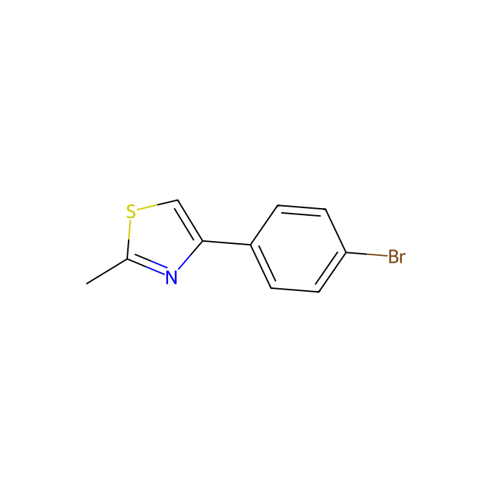 4-(4-Bromophenyl)-2-methylthiazole - ≥98% CAS No(66047-74-3) by Aladdin Scientific