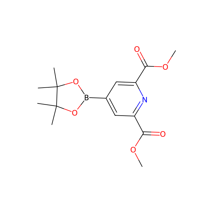 2,6-Bis(methoxycarbonyl)pyridine-4-boronic acid, pinacol ester - ≥96% CAS No(741709-66-0) by Aladdin Scientific