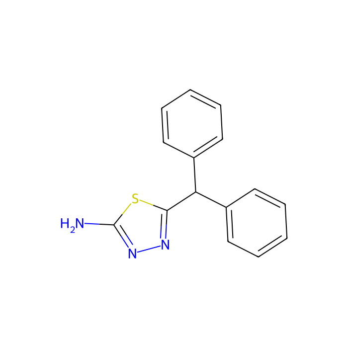 5-Benzhydryl-[1,3,4]thiadiazol-2-ylamine - ≥95% CAS No(74801-72-2) by Aladdin Scientific