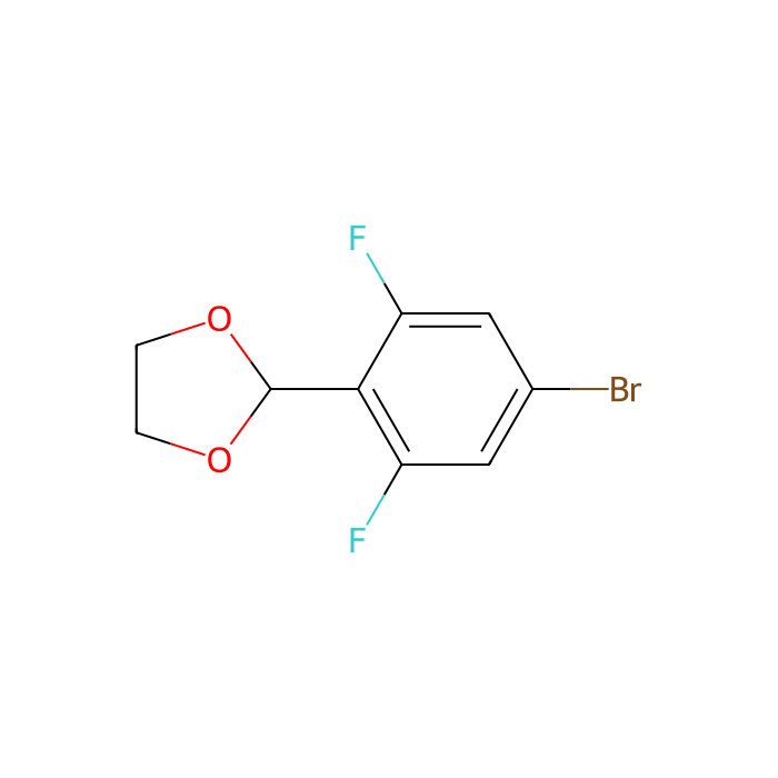 2-(4-Bromo-2,6-difluorophenyl)-1,3-dioxolane - ≥96% CAS No(773087-43-7) by Aladdin Scientific