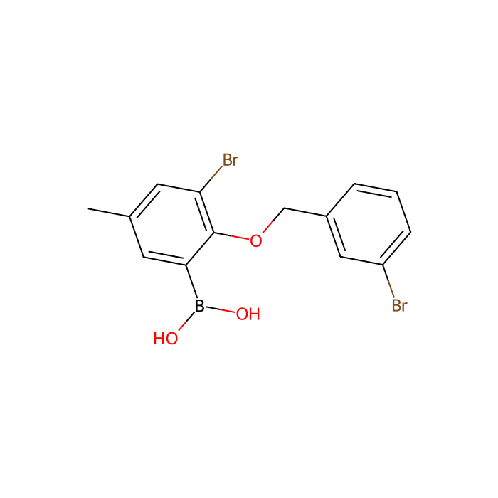 3-Bromo-2-(3'-bromobenzyloxy)-5-methylphenylboronic acid - ≥95% CAS No(849052-16-0) by Aladdin Scientific