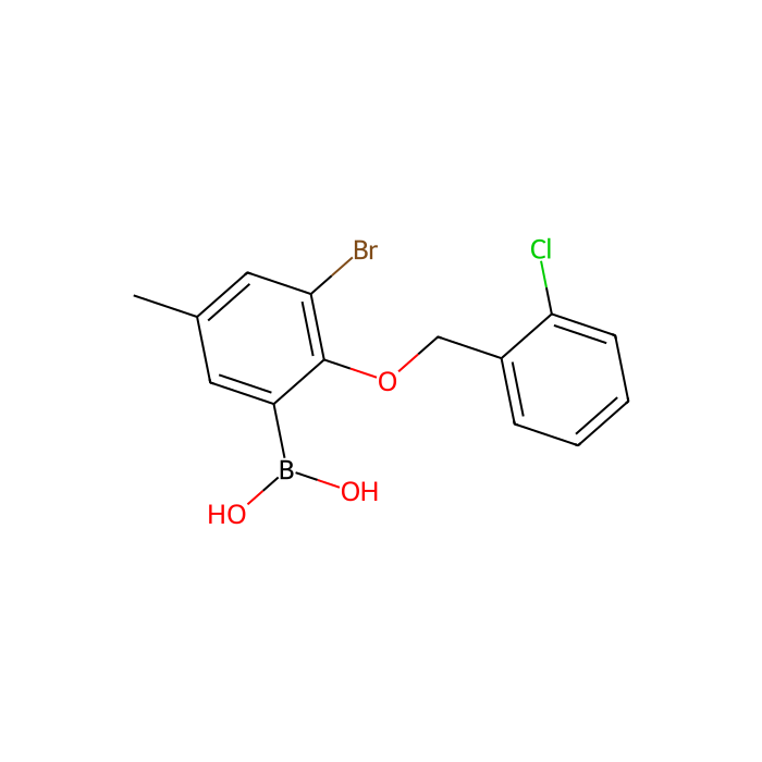 3-Bromo-2-(2'-chlorobenzyloxy)-5-methylphenylboronic acid(contains varying amounts of Anhydride) - ≥95% CAS No(849052-17-1) by Aladdin Scientific