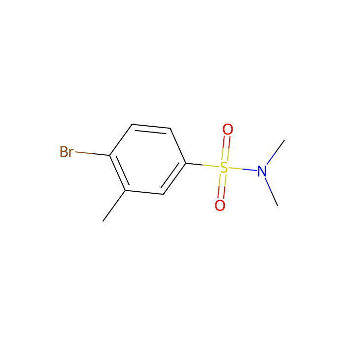 4-Bromo-N,N,3-trimethylbenzenesulfonamide - ≥98% CAS No(849532-31-6) by Aladdin Scientific