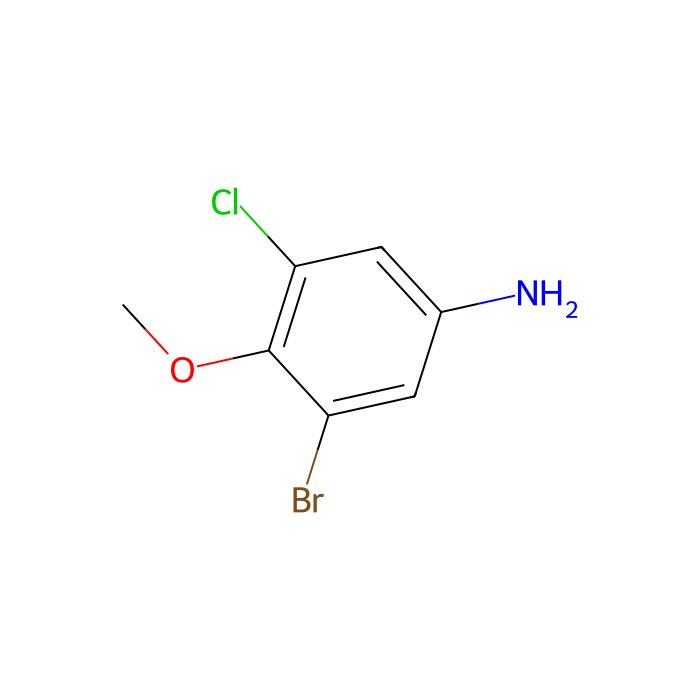 3-Bromo-5-chloro-4-methoxyaniline - ≥97% CAS No(84972-58-7) by Aladdin Scientific