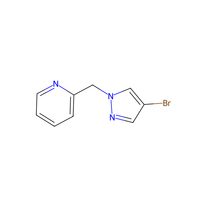 4-Bromo-1-(pyridin-2-yl)methylpyrazole - ≥96% CAS No(850349-20-1) by Aladdin Scientific