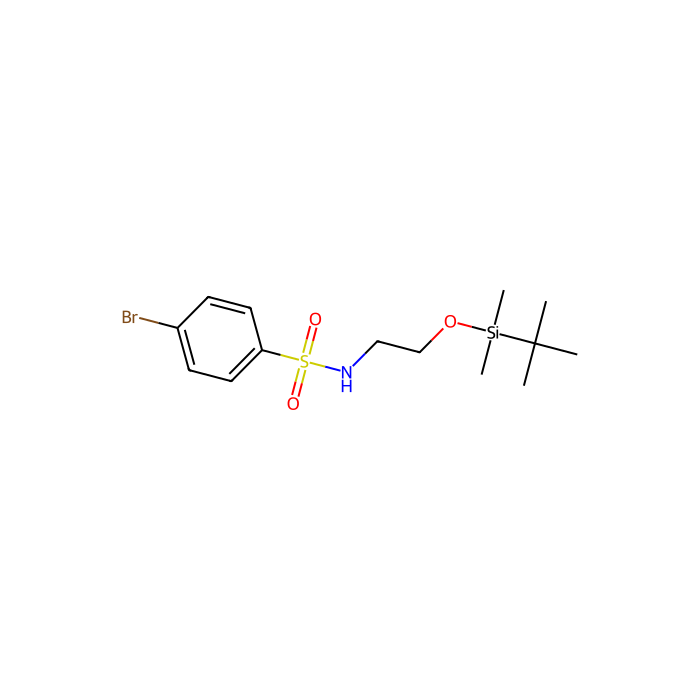 4-Bromo-N-[2-(TBDMSO)ethyl]benzenesulfonamide - ≥98% CAS No(850429-52-6) by Aladdin Scientific