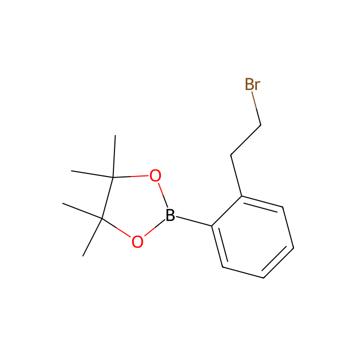 2-(2-Bromoethyl)phenylboronic acid, pinacol ester - ≥96% CAS No(850567-53-2) by Aladdin Scientific