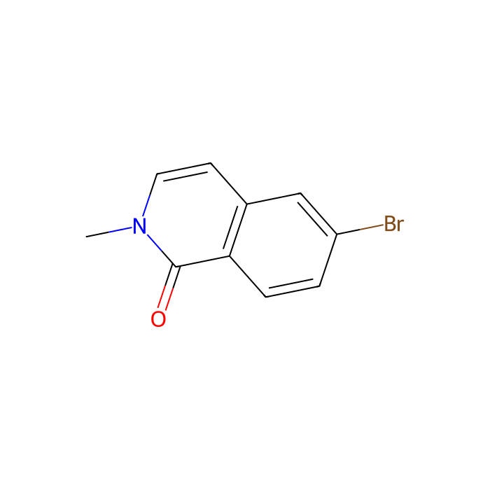 6-Bromo-2-methylisoquinolin-1(2h)-one - ≥96% CAS No(864866-92-2) by Aladdin Scientific