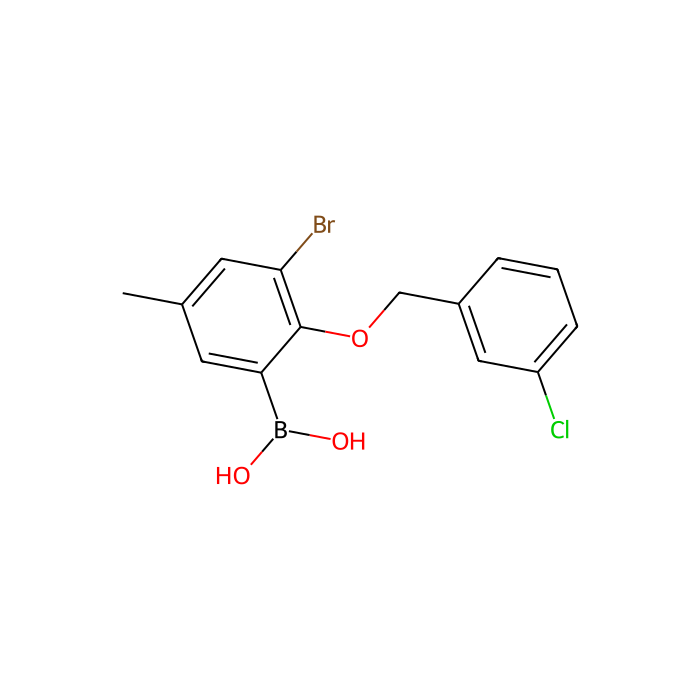 3-Bromo-2-(3'-chlorobenzyloxy)-5-methylphenylboronic acid(contains varying amounts of Anhydride) - ≥95% CAS No(870778-83-9) by Aladdin Scientific
