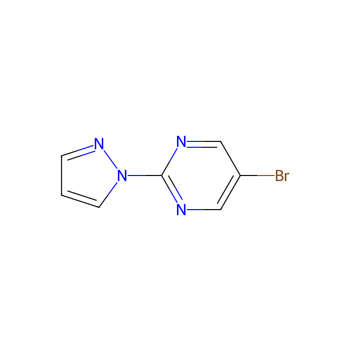 5-Bromo-2-(1H-pyrazol-1-yl)pyrimidine - ≥98% CAS No(883230-94-2) by Aladdin Scientific