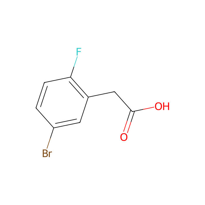 5-Bromo-2-fluorophenylacetic acid - ≥98% CAS No(883514-21-4) by Aladdin Scientific