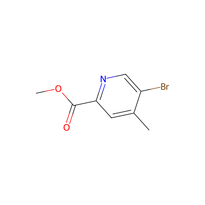 5-Bromo-4-methyl-pyridine-2-carboxylic acid methyl ester - ≥96% CAS No(886365-06-6) by Aladdin Scientific