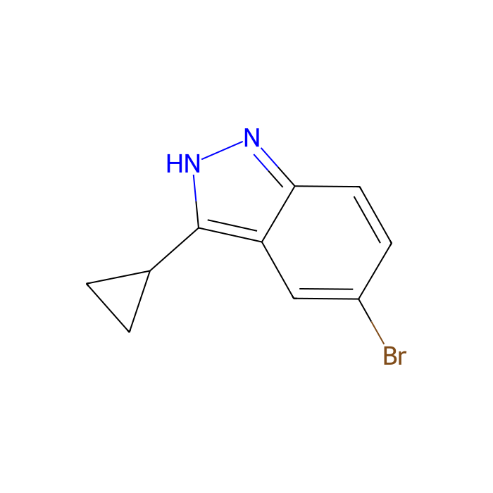 5-Bromo-3-cyclopropyl-1H-indazole - ≥96% CAS No(911305-80-1) by Aladdin Scientific