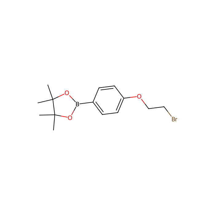 4-(2-Bromoethoxy)benzeneboronic acid pinacol ester(contains varying amounts of Anhydride) - ≥96% CAS No(913836-27-8) by Aladdin Scientific