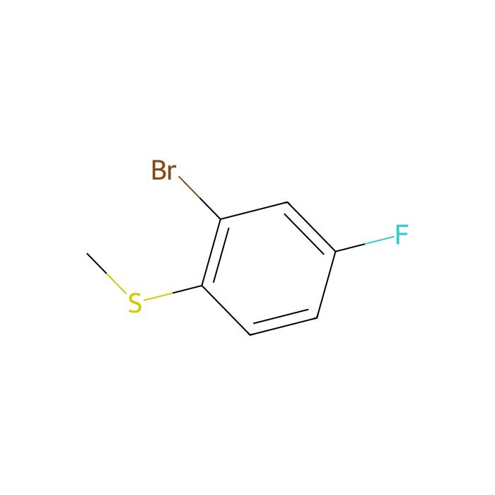 2-Bromo-4-fluorothioanisole - ≥98% CAS No(91524-70-8) by Aladdin Scientific