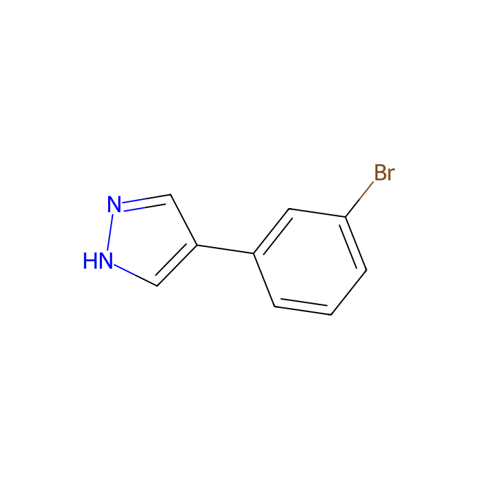 4-(3-Bromophenyl)pyrazole - ≥96% CAS No(916792-28-4) by Aladdin Scientific