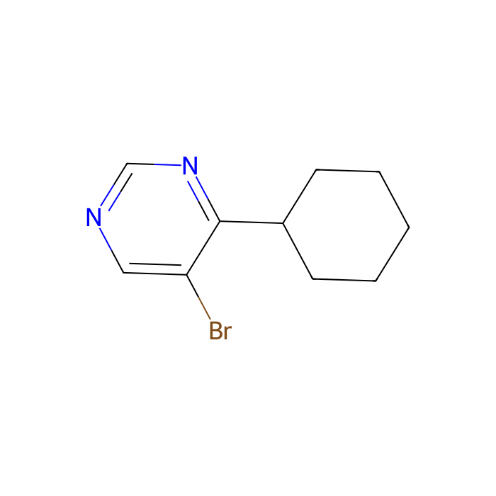 5-Bromo-4-cyclohexylpyrimidine - ≥98% CAS No(941294-28-6) by Aladdin Scientific