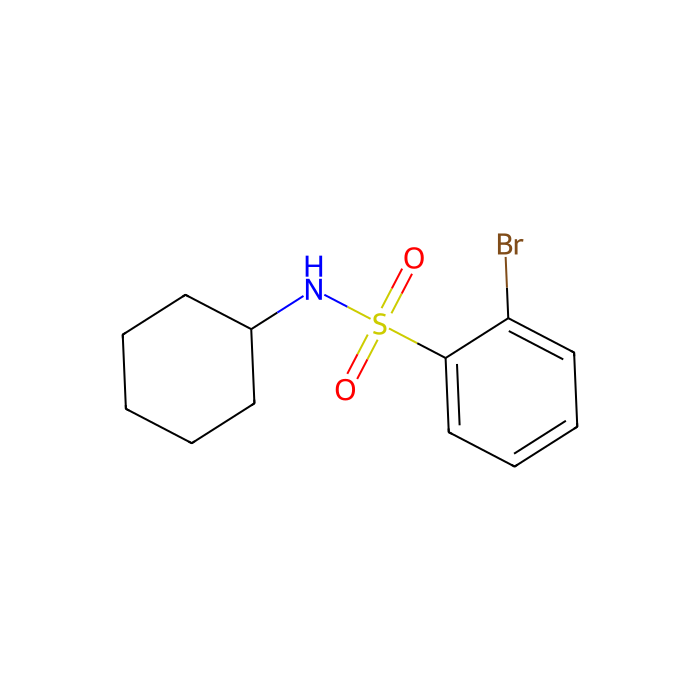 2-Bromo-N-cyclohexylbenzenesulfonamide - ≥97% CAS No(951883-95-7) by Aladdin Scientific