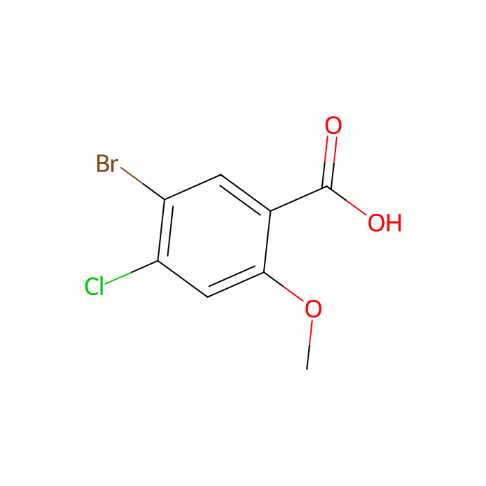 5-Bromo-4-chloro-2-methoxybenzoic acid - ≥98% CAS No(95383-17-8) by Aladdin Scientific