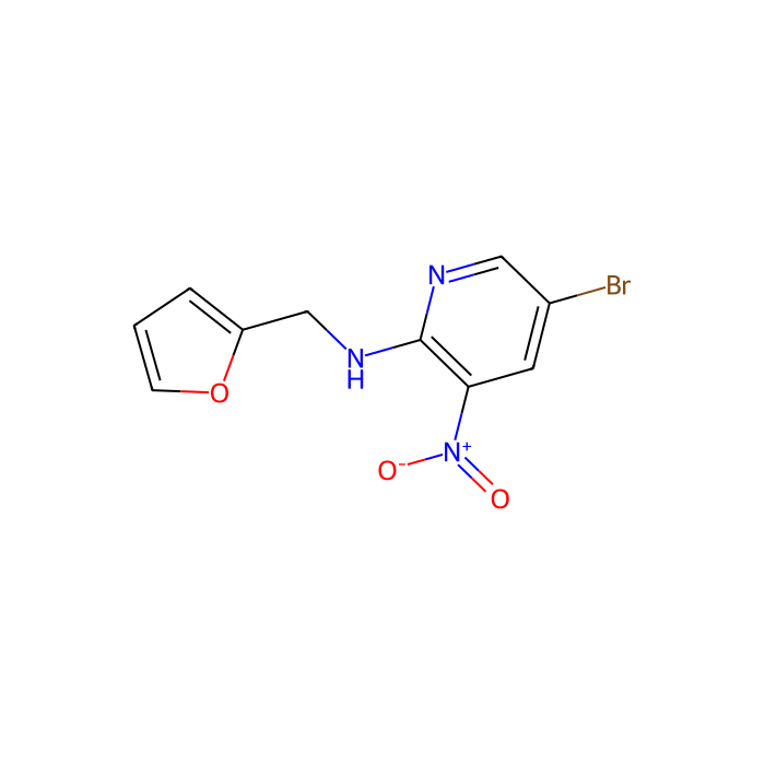 5-Bromo-2-(furan-2-ylmethylamino)-3-nitropyridine - ≥98% CAS No(954216-03-6) by Aladdin Scientific
