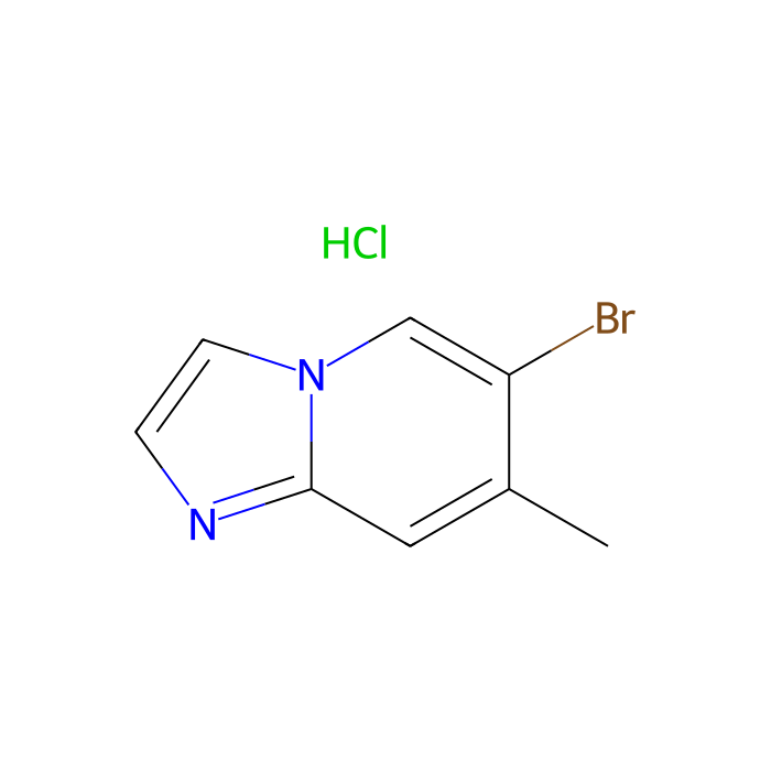 6-Bromo-7-methylimidazo[1,2-a]pyridine, HCl - ≥98% CAS No(957035-22-2) by Aladdin Scientific