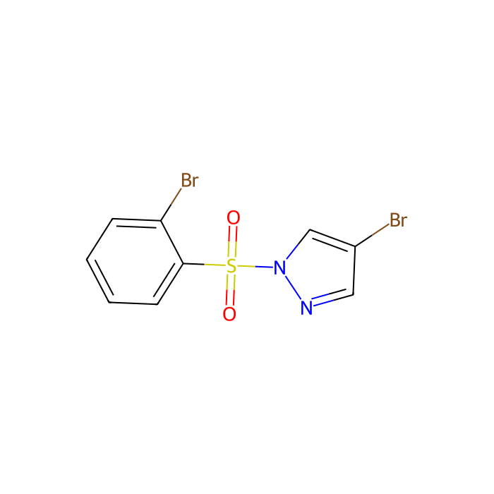4-Bromo-1-(2-bromophenylsulfonyl)-1H-pyrazole - ≥98% CAS No(957062-77-0) by Aladdin Scientific