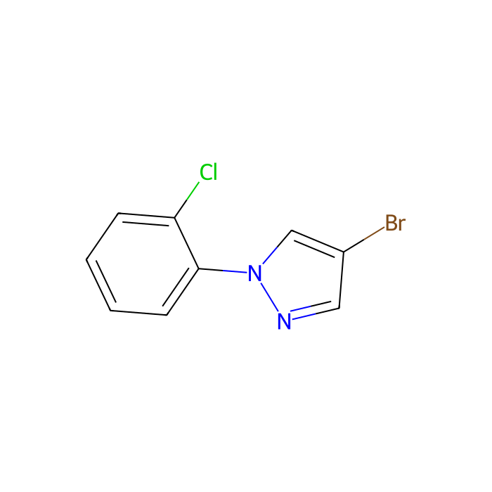 4-Bromo-1-(2-chlorophenyl)-1H-pyrazole - ≥98% CAS No(957063-04-6) by Aladdin Scientific