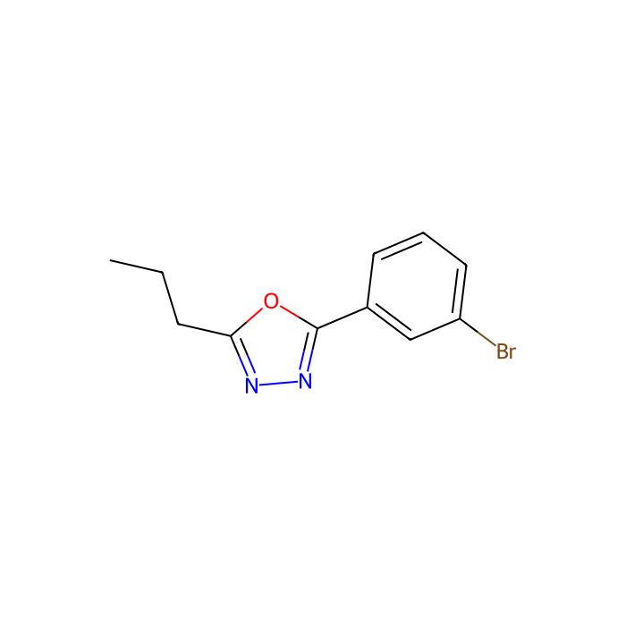 2-(3-Bromophenyl)-5-propyl-1,3,4-oxadiazole - ≥95% CAS No(957065-95-1) by Aladdin Scientific