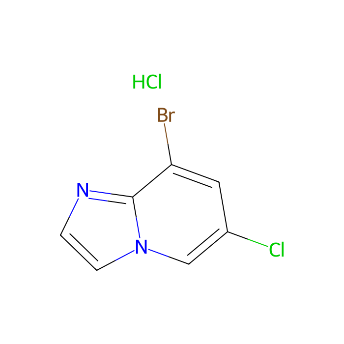 8-Bromo-6-chloroimidazo[1,2-a]pyridine, HCl - ≥97% CAS No(957120-39-7) by Aladdin Scientific