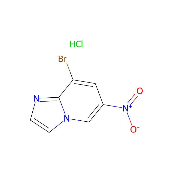 8-Bromo-6-nitroimidazo[1,2-a]pyridine, HCl - ≥98% CAS No(957120-43-3) by Aladdin Scientific