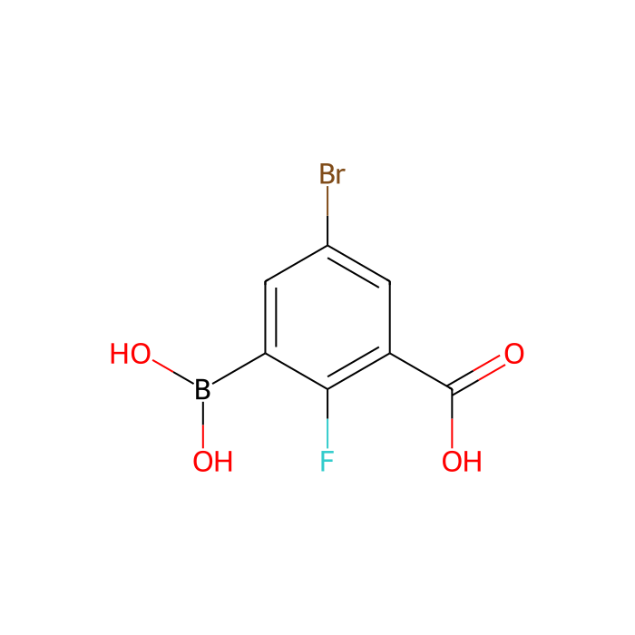 5-Bromo-3-carboxy-2-fluorophenylboronic acid - ≥98% CAS No(957120-63-7) by Aladdin Scientific