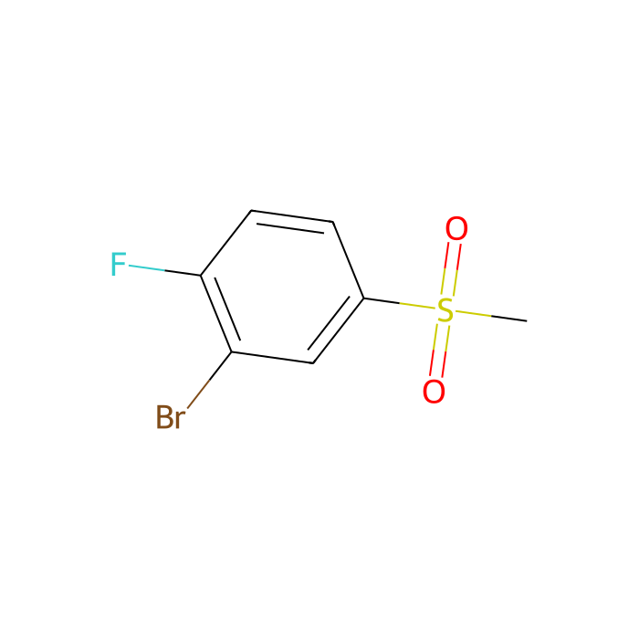 2-Bromo-1-fluoro-4-methanesulfonylbenzene - ≥96% CAS No(959961-65-0) by Aladdin Scientific
