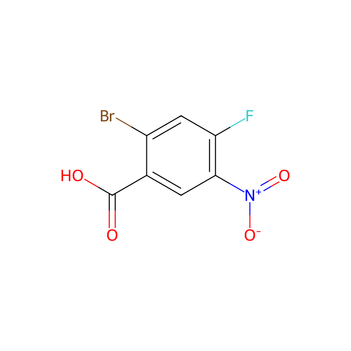 2-Bromo-4-fluoro-5-nitrobenzoic acid - ≥98% CAS No(1036389-83-9) by Aladdin Scientific