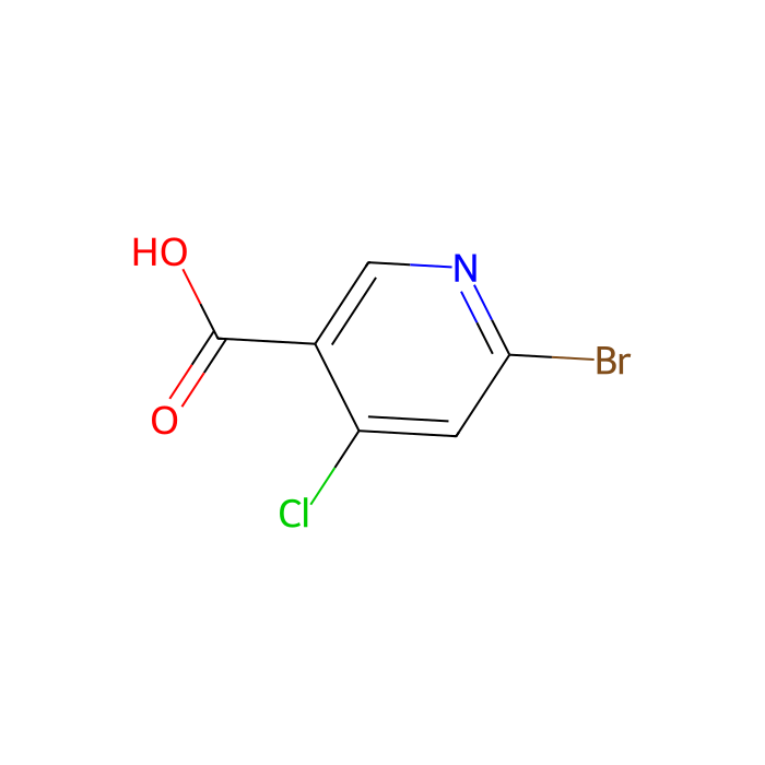 6-Bromo-4-chloronicotinic acid - ≥97% CAS No(1060808-92-5) by Aladdin Scientific
