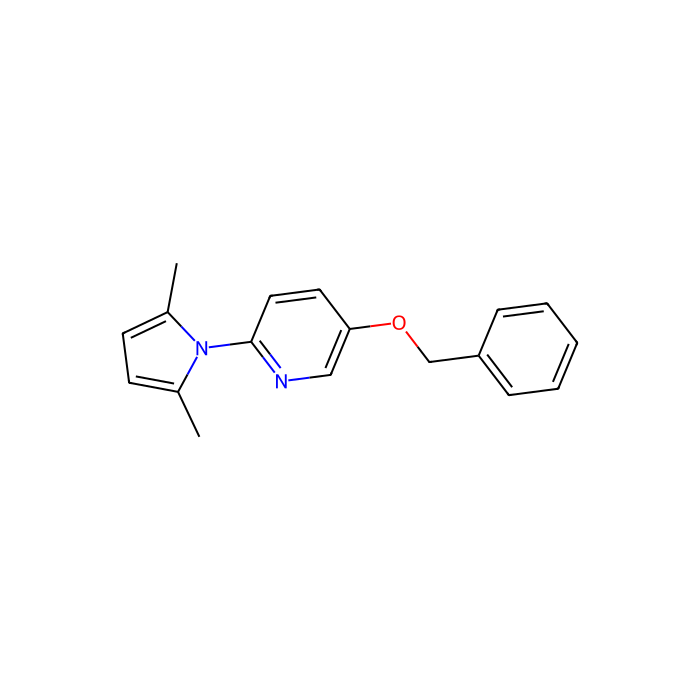 5-(Benzyloxy)-2-(2,5-dimethyl-1H-pyrrol-1-yl)pyridine - ≥98% CAS No(1083329-33-2) by Aladdin Scientific