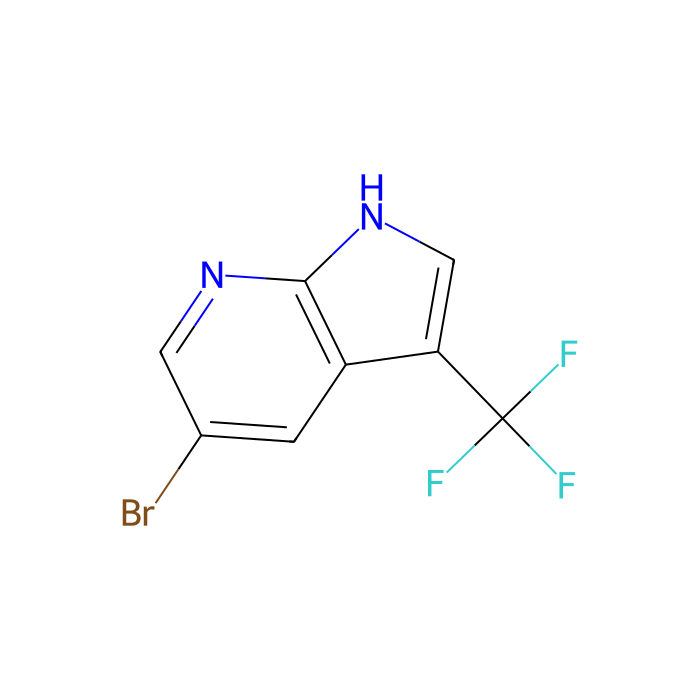 5-Bromo-3-(trifluoromethyl)-1H-pyrrolo[2,3-b]pyridine - ≥95% CAS No(1150618-36-2) by Aladdin Scientific