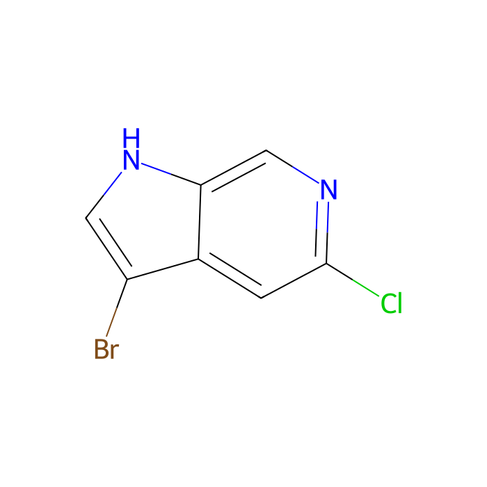 3-Bromo-5-chloro-1H-pyrrolo[2,3-c]pyridine - ≥96% CAS No(1167056-96-3) by Aladdin Scientific