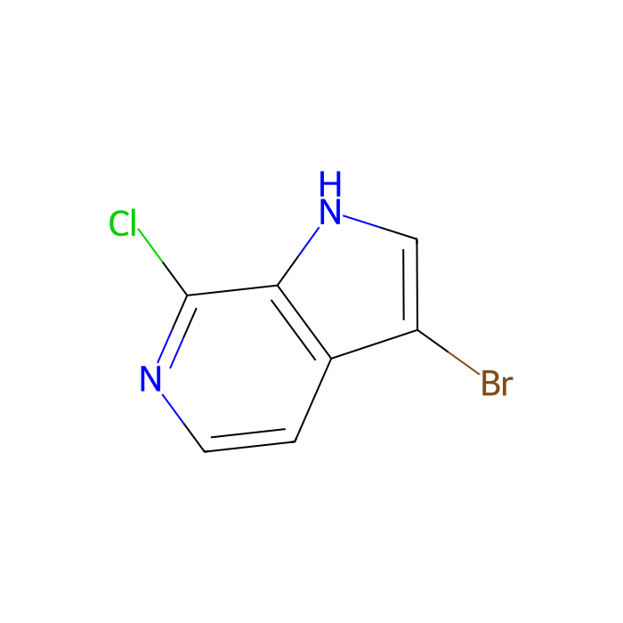 3-bromo-7-chloro-1H-pyrrolo[2,3-c]pyridine - ≥95% CAS No(1190318-02-5) by Aladdin Scientific
