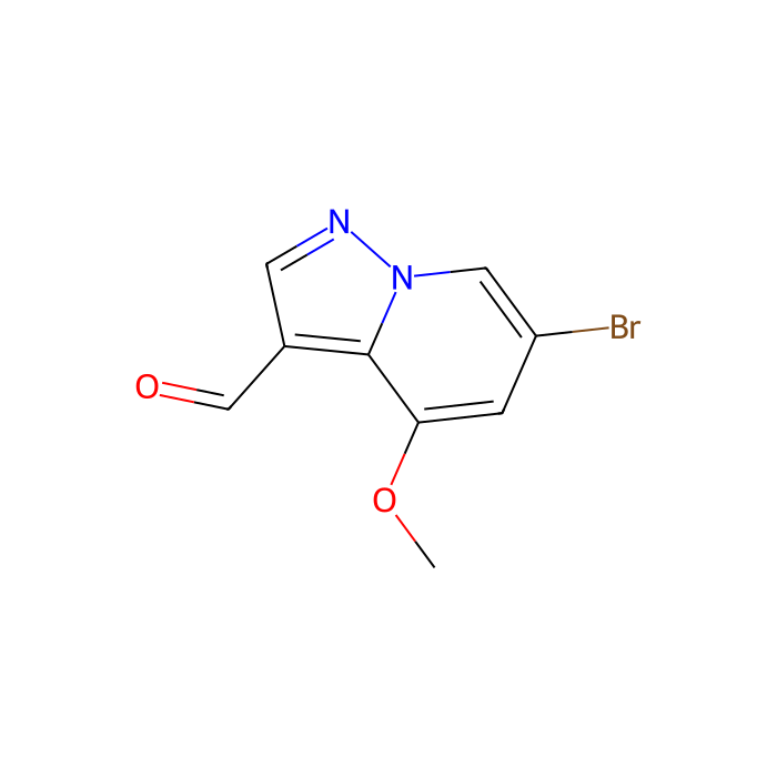 6-Bromo-4-methoxypyrazolo[1,5-a]pyridine-3-carbaldehyde - ≥95% CAS No(1207839-91-5) by Aladdin Scientific