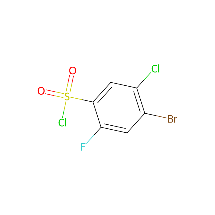 4-Bromo-5-chloro-2-fluorobenzene-1-sulfonyl chloride - ≥97% CAS No(1208075-41-5) by Aladdin Scientific