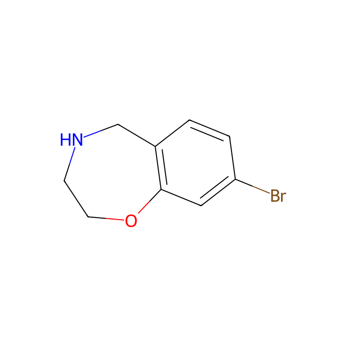 8-Bromo-2,3,4,5-tetrahydrobenzo[f][1,4]oxazepine - ≥95% CAS No(1215074-47-7) by Aladdin Scientific